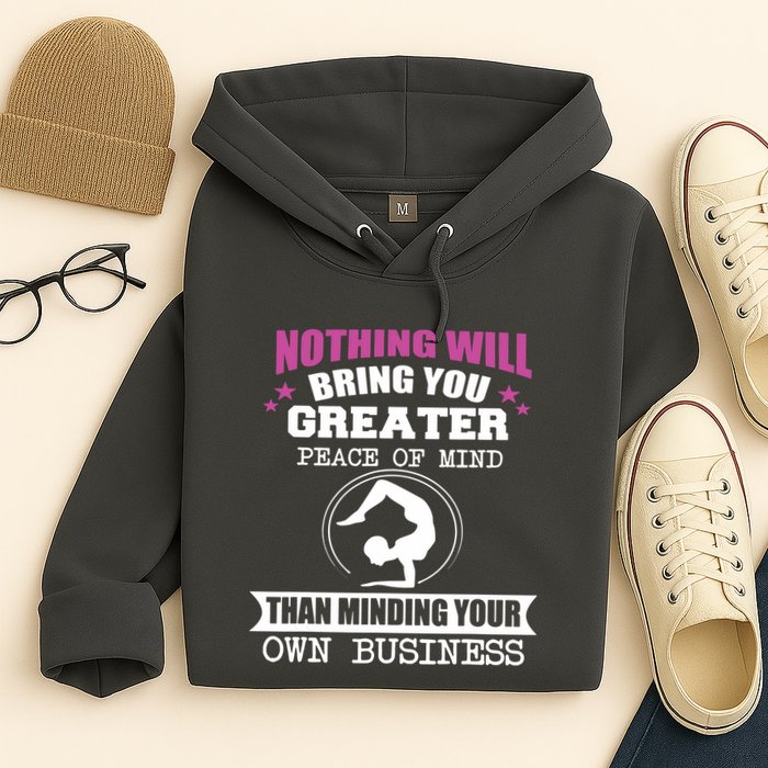 Than Minding Your Own Business Teess Hoodie
