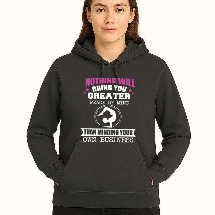 Than Minding Your Own Business Teess Hoodie