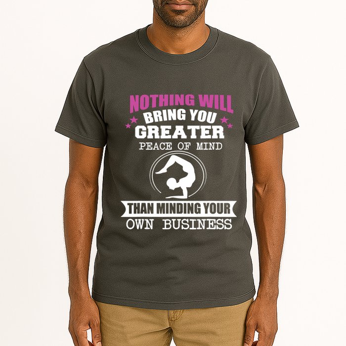 Than Minding Your Own Business Teess Tall T-Shirt