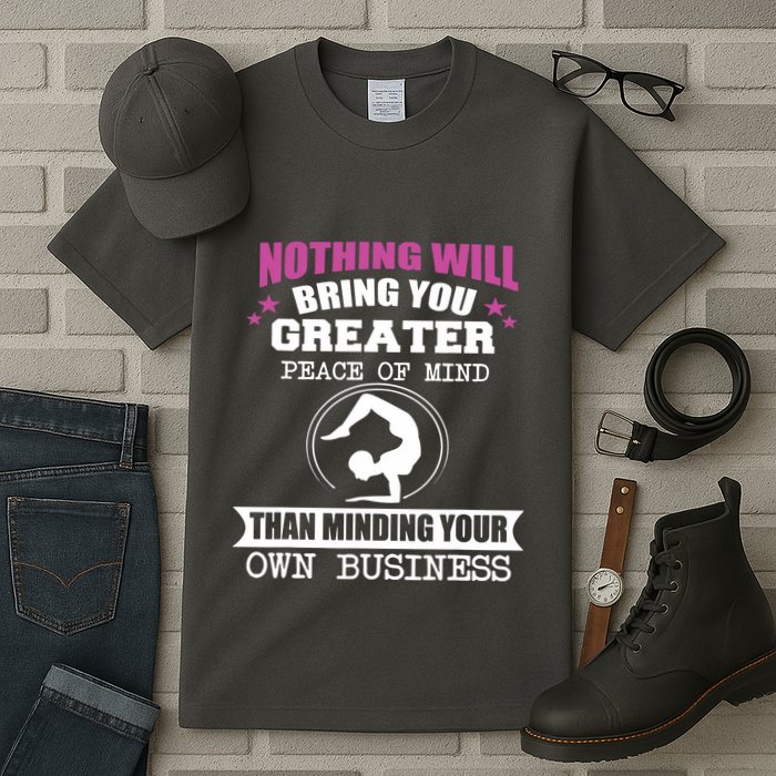 Than Minding Your Own Business Teess Tall T-Shirt