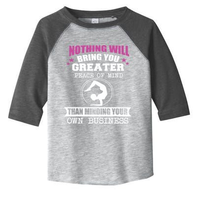 Than Minding Your Own Business Teess Toddler Fine Jersey T-Shirt