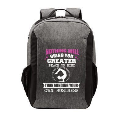 Than Minding Your Own Business Teess Vector Backpack