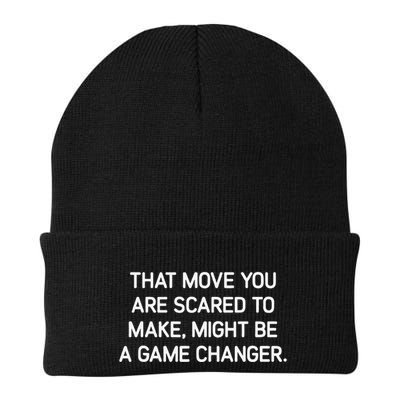 That Move You Are Scared To Make Might Be A Game Changer Beanie