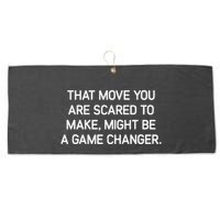 That Move You Are Scared To Make Might Be A Game Changer Large Microfiber Waffle Golf Towel