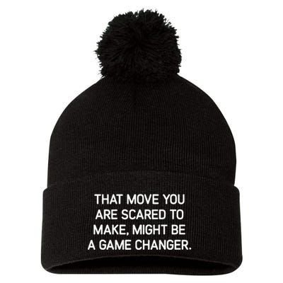 That Move You Are Scared To Make Might Be A Game Changer Pom Pom 12in Knit Beanie