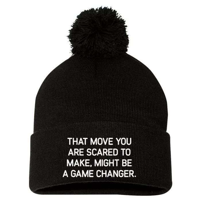 That Move You Are Scared To Make Might Be A Game Changer Pom Pom 12in Knit Beanie