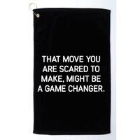That Move You Are Scared To Make Might Be A Game Changer Golf Towel