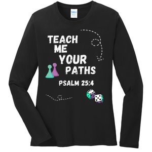 Teach me your paths VBS Ladies Long Sleeve Shirt