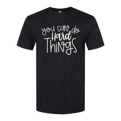 Teacher Motivation You Can Do Hard Things Testing Day Softstyle® CVC T-Shirt