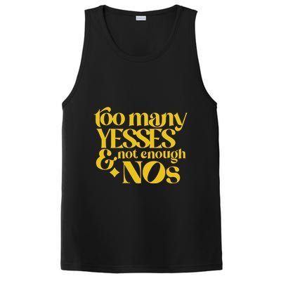 Too Many Yessed And Not Enough Nos PosiCharge Competitor Tank