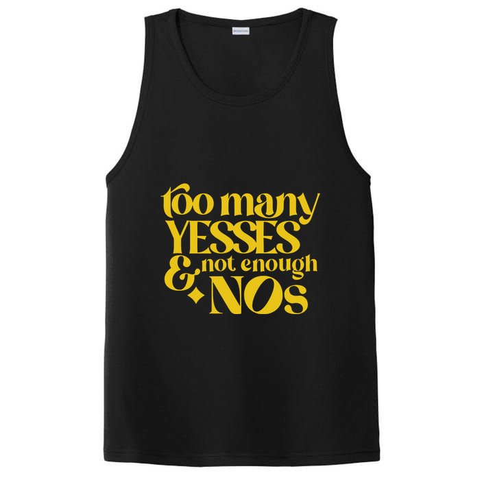 Too Many Yessed And Not Enough Nos PosiCharge Competitor Tank