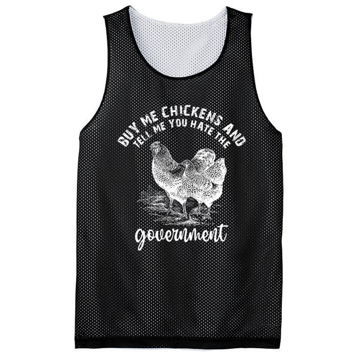 Tell Me You Dont Trust The Government Mesh Reversible Basketball Jersey Tank