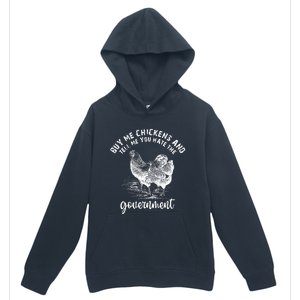 Tell Me You Dont Trust The Government Urban Pullover Hoodie