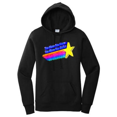 The More You Know The More You Suffer Women's Pullover Hoodie