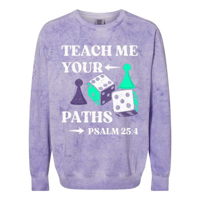 Teach me your paths VBS Vacation Colorblast Crewneck Sweatshirt