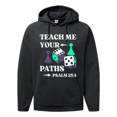 Teach me your paths VBS Vacation Performance Fleece Hoodie