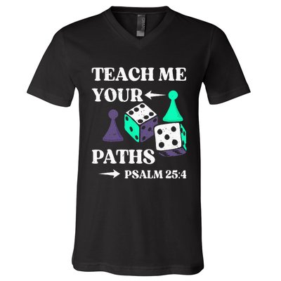 Teach me your paths VBS Vacation V-Neck T-Shirt