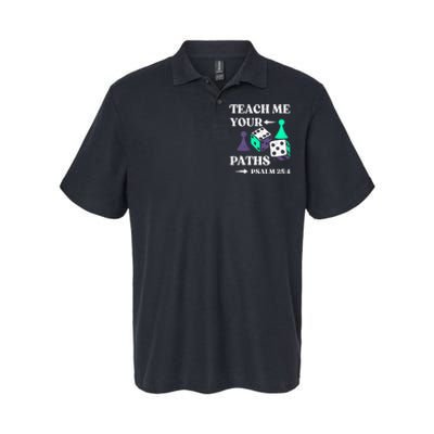 Teach me your paths VBS Vacation Softstyle Adult Sport Polo