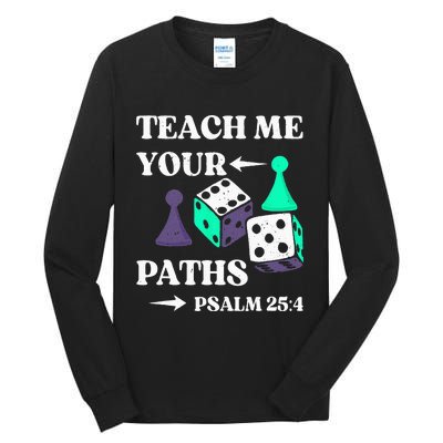 Teach me your paths VBS Vacation Tall Long Sleeve T-Shirt