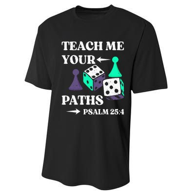 Teach me your paths VBS Vacation Performance Sprint T-Shirt