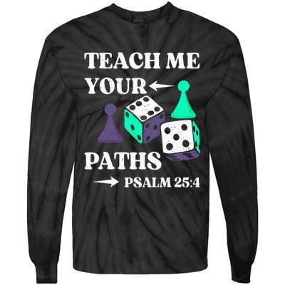 Teach me your paths VBS Vacation Tie-Dye Long Sleeve Shirt