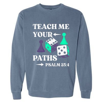 Teach me your paths VBS Vacation Garment-Dyed Sweatshirt