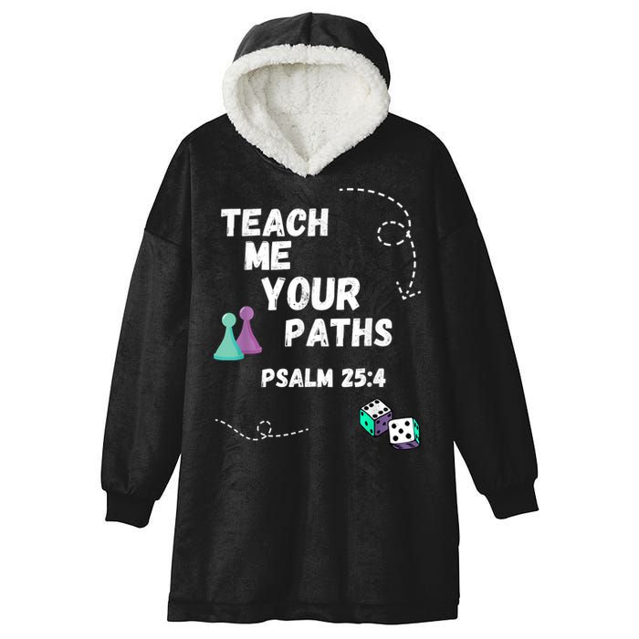 Teach Me Your Paths VBS Hooded Wearable Blanket