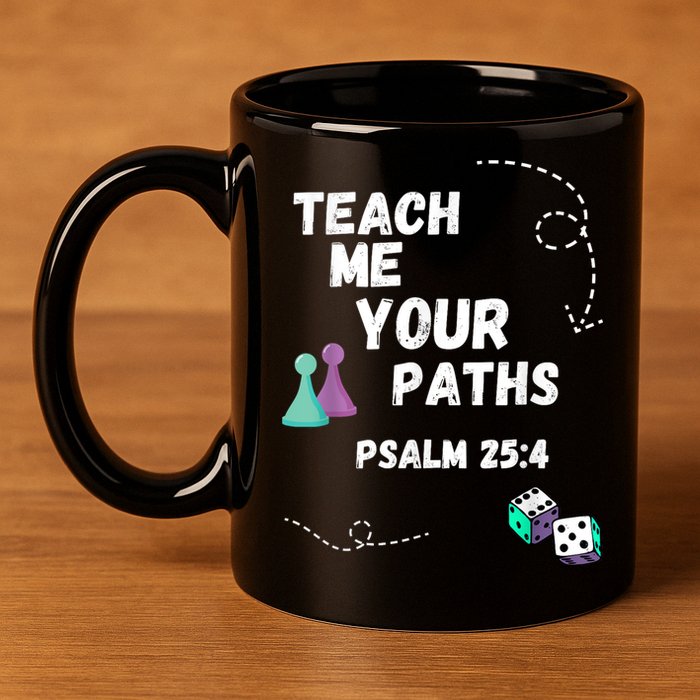 Teach Me Your Paths VBS 11oz C Handle Ceramic Mug