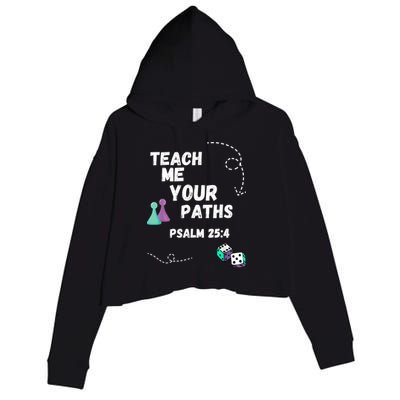 Teach Me Your Paths VBS Crop Fleece Hoodie