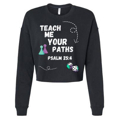 Teach Me Your Paths VBS Cropped Pullover Crew