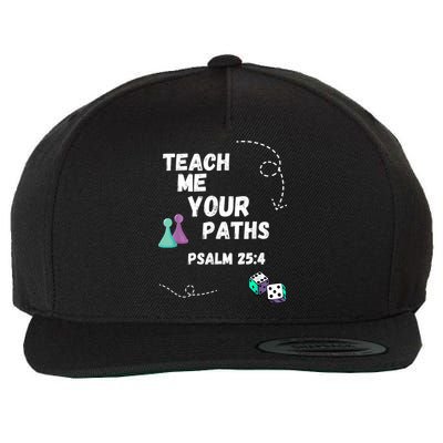 Teach Me Your Paths VBS Wool Snapback Cap
