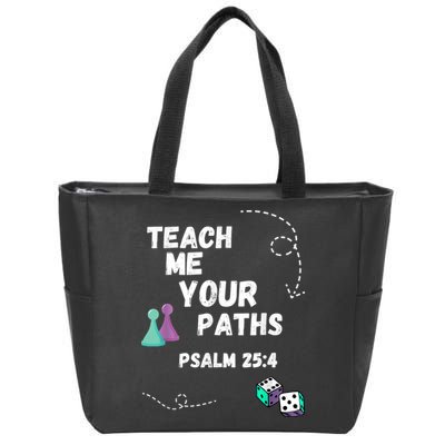 Teach Me Your Paths VBS Zip Tote Bag