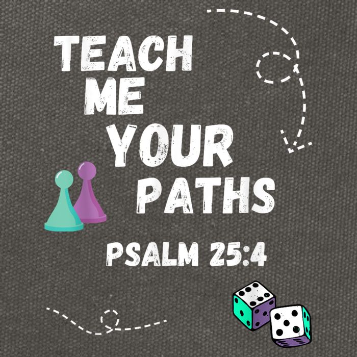 Teach Me Your Paths VBS Cotton Canvas Backpack