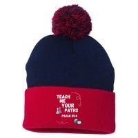 Teach Me Your Paths VBS Pom Pom 12in Knit Beanie