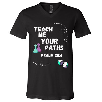 Teach Me Your Paths VBS V-Neck T-Shirt