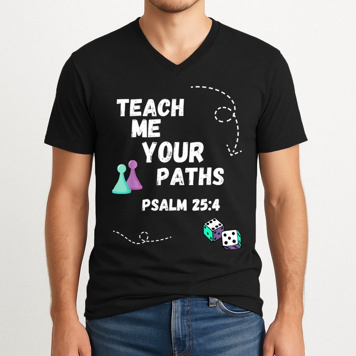 Teach Me Your Paths VBS V-Neck T-Shirt