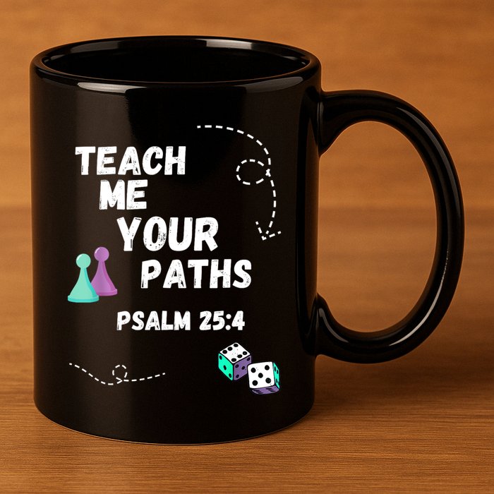 Teach Me Your Paths VBS 11oz C Handle Ceramic Mug