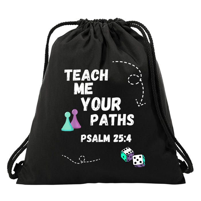 Teach Me Your Paths VBS Drawstring Bag