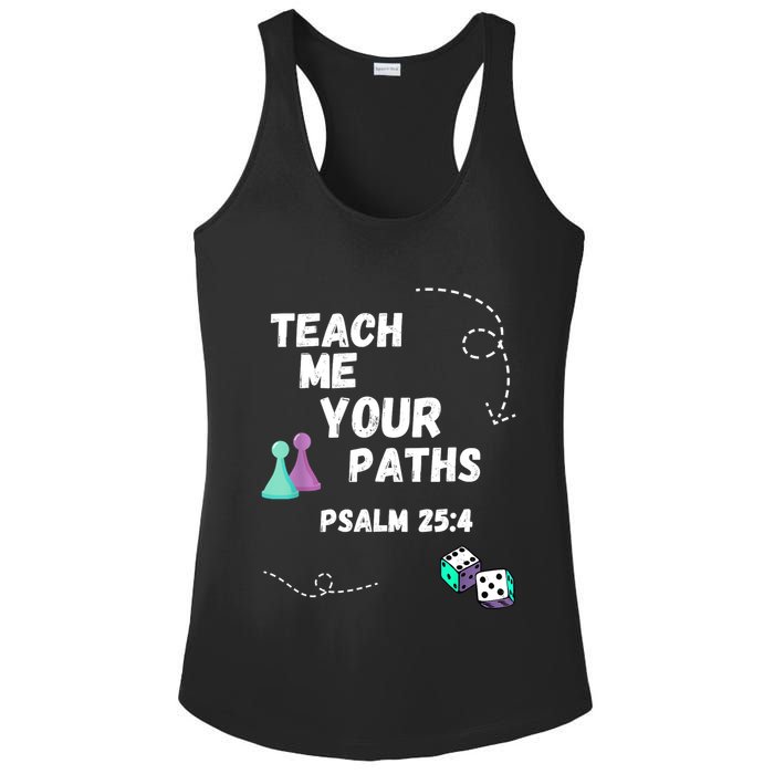Teach Me Your Paths VBS Ladies PosiCharge Competitor Racerback Tank