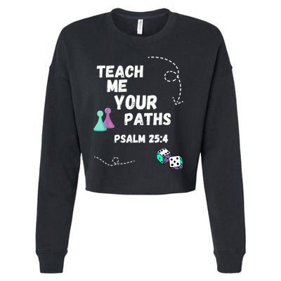 Teach Me Your Paths VBS Cropped Pullover Crew