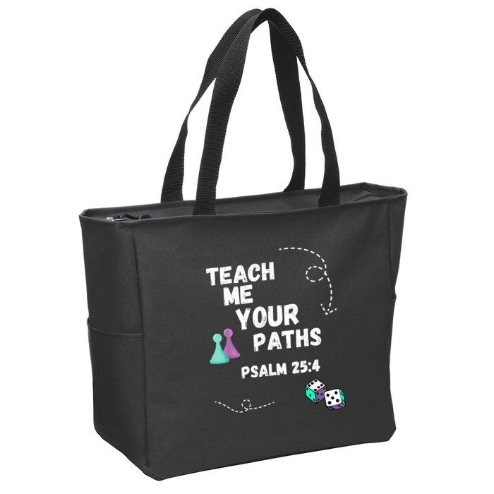 Teach Me Your Paths VBS Zip Tote Bag