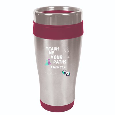 Teach Me Your Paths VBS 16oz Travel Tumbler