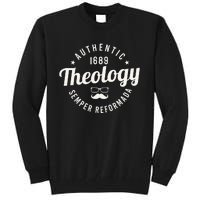 Theology Nerd 1689 Reformed Christian Seminary Funny Tall Sweatshirt