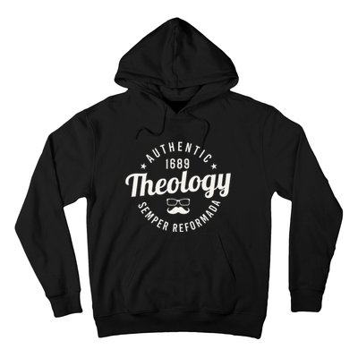 Theology Nerd 1689 Reformed Christian Seminary  Hoodie