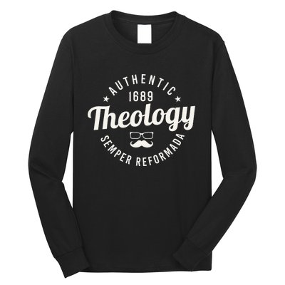 Theology Nerd 1689 Reformed Christian Seminary  Long Sleeve Shirt