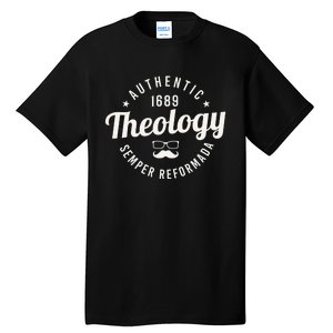 Theology Nerd 1689 Reformed Christian Seminary  Tall T-Shirt