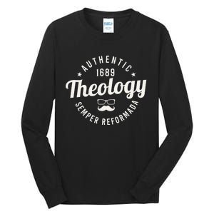 Theology Nerd 1689 Reformed Christian Seminary  Tall Long Sleeve T-Shirt