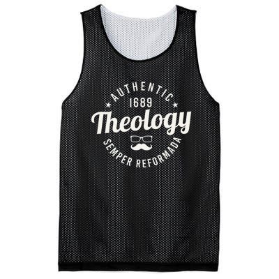 Theology Nerd 1689 Reformed Christian Seminary  Mesh Reversible Basketball Jersey Tank