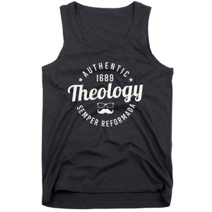 Theology Nerd 1689 Reformed Christian Seminary  Tank Top