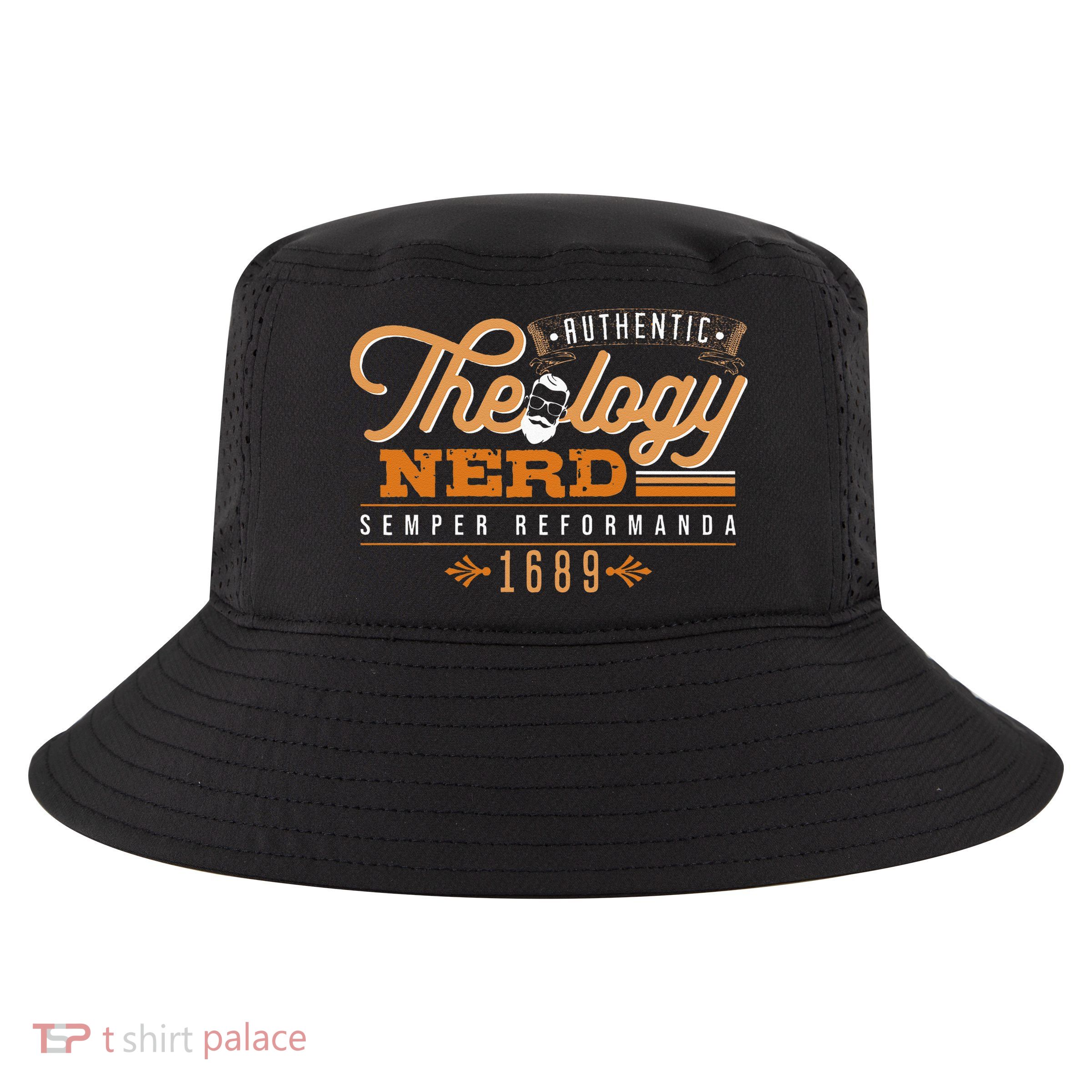 Theology Nerd 1689 Reformed Christian Seminary Cool Comfort Performance Bucket Hat